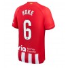 Atletico Madrid Koke #6 Hjemmedrakt 2023-24 Kortermet